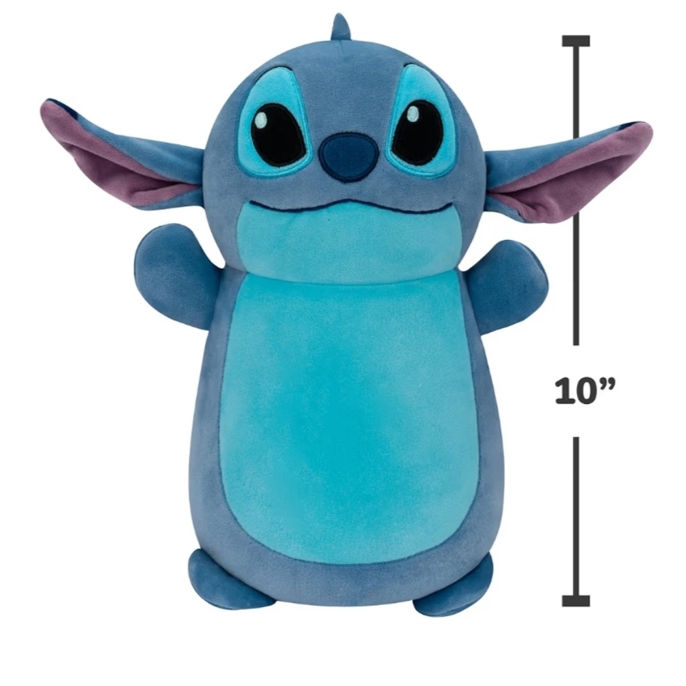 NWT Squishmallows Disney Original 10" Stitch Hug-Mees Ultrasoft Plush Toy - Picture 7 of 7